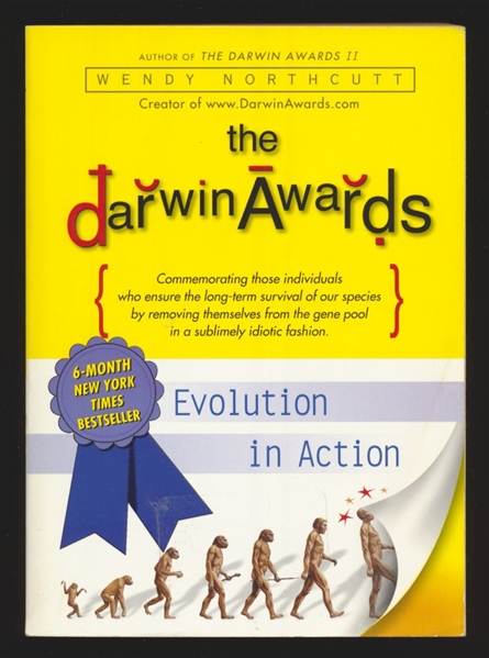 The Darwin Awards TPB VG  Plume Comic Book