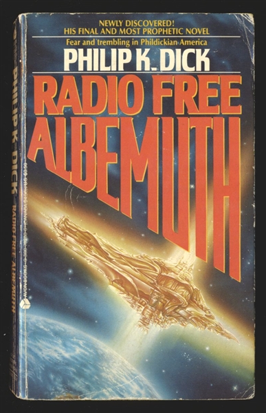 Radio Free Albemuth #PB OK  Avon Philip K Dick Comic Book