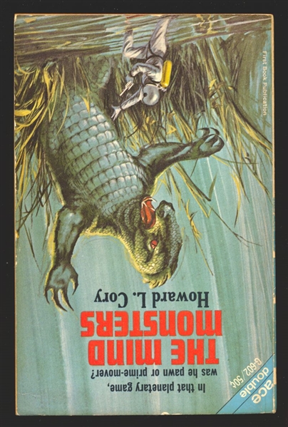 Unteleported Man/The Mind Monsters (Ace) #PB VG 1966 Ac
