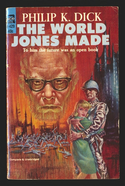 The World Jones Made #PB VG  Ace Books Philip K Dick Comic Book