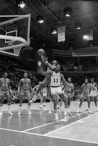 Lot of (4) 1976-77 Boston Celtics vs. Buffalo Braves Original 35mm Negatives