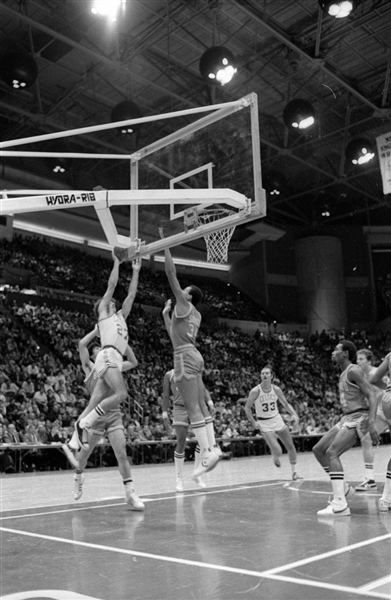 Lot of (4) 1976-77 Boston Celtics vs. Buffalo Braves Original 35mm Negatives