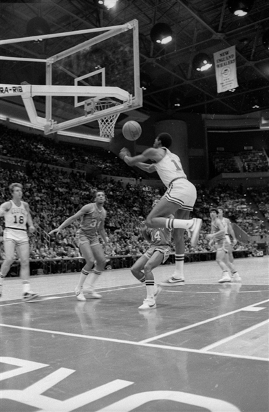 Lot of (4) 1976-77 Boston Celtics vs. Buffalo Braves Original 35mm Negatives