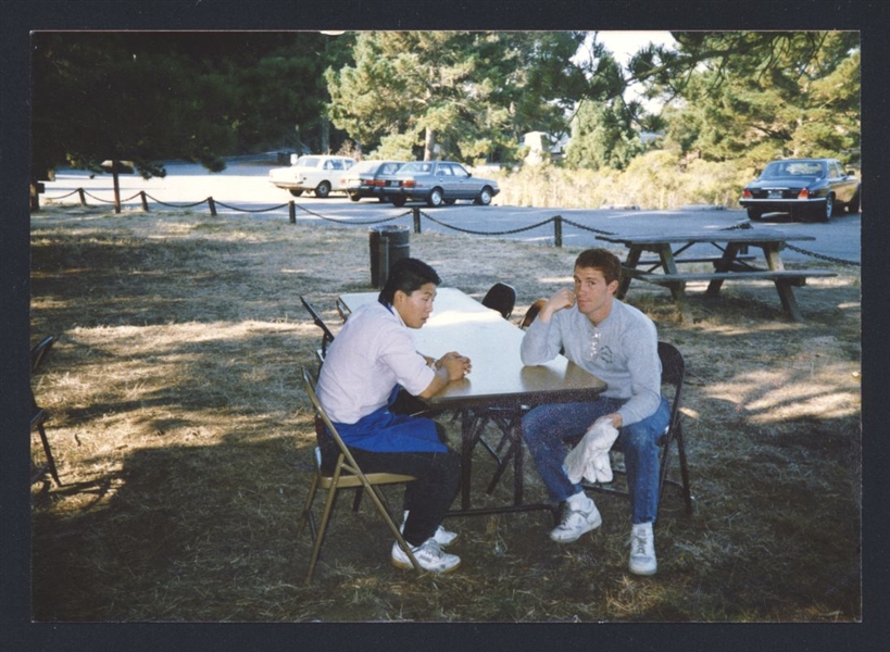 1987 UNIDENTIFIED Vintage Original Photo bn