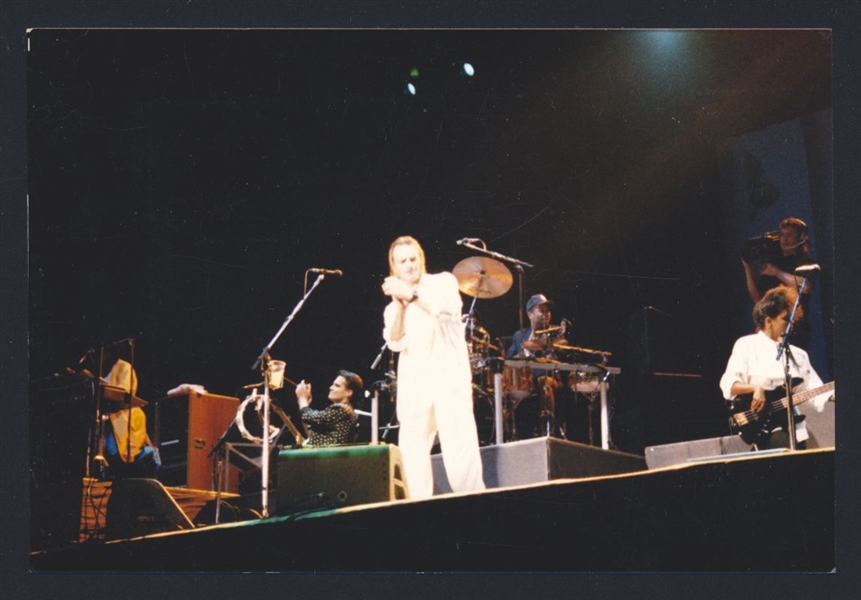 1988 STING Live Concert Vintage Original Photo bn