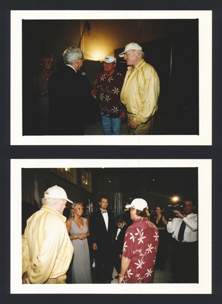 Lot of (2) 1999 BEACH BOYS Meet MIKE LOVE BRUCE JOHNSTON Original Photos bn