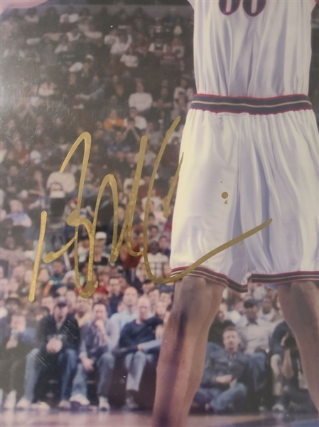 AARON MICKIE Philadelphia 76ers SIGNED Photo Beckett JSA Certified Slabbed
