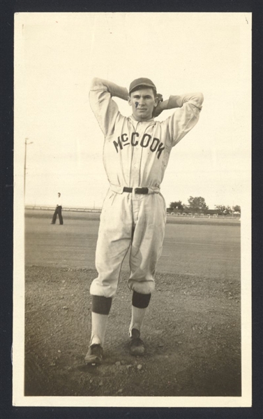 1930-31 McCook Generals BRYAN? PAT FLANAGAN Original Photo Nebraska State League