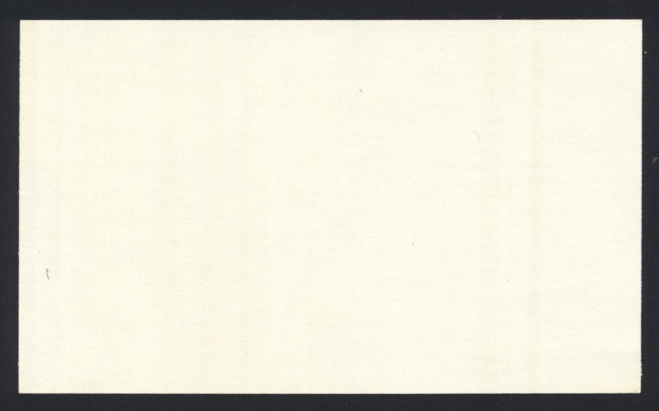 RALPH HOUK SIGNED 3x5 Index Card (d.2010) 1947 1952 Yankees Tigers Red Sox