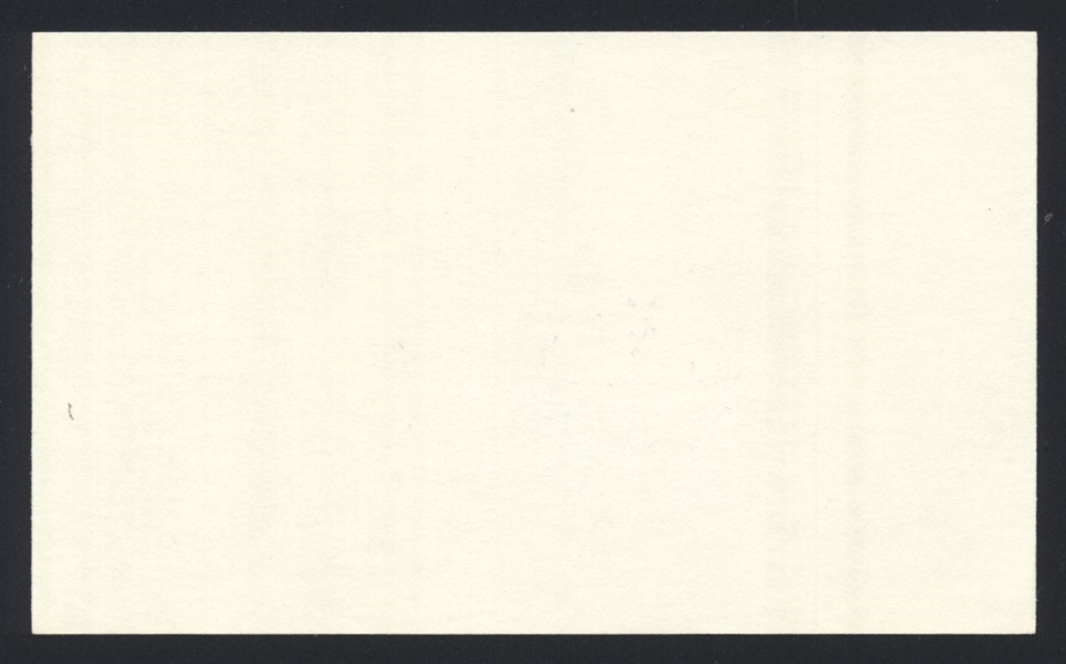 RUSTY STAUB SIGNED 3x5 Index Card (d.2018) Colt .45s Astros Mets Expos Tigers