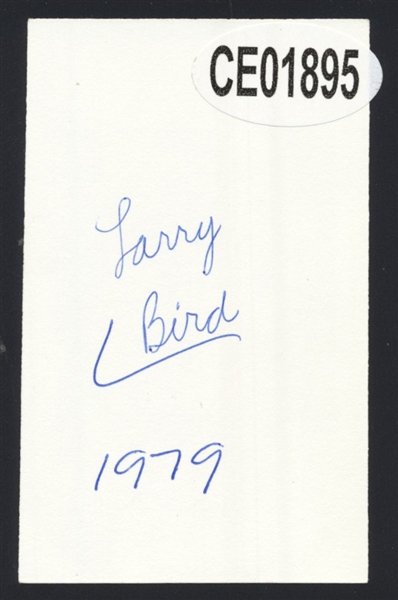 1979 Indiana State University LARRY BIRD Original Photo Rookie HOF