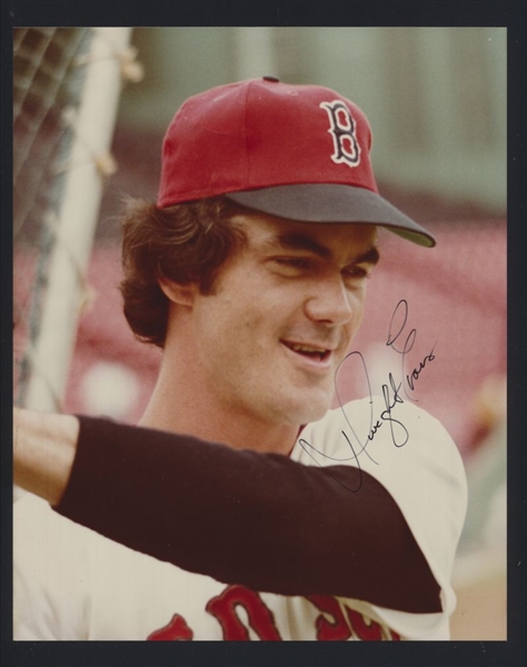 DWIGHT EVANS 1977-78 Boston Red Sox SIGNED Photo 