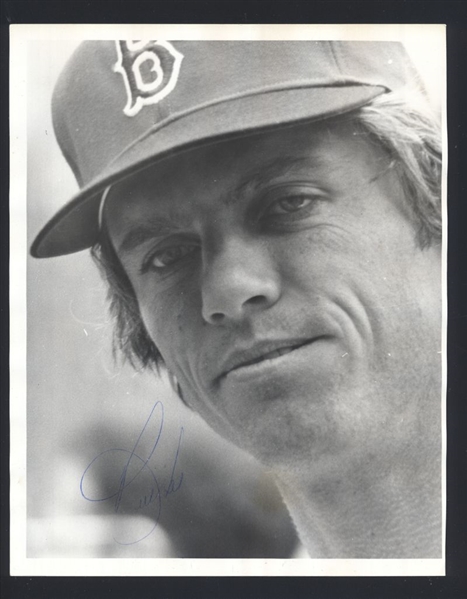 BILL F LEE 1970s Boston Red Sox SIGNED Photo 