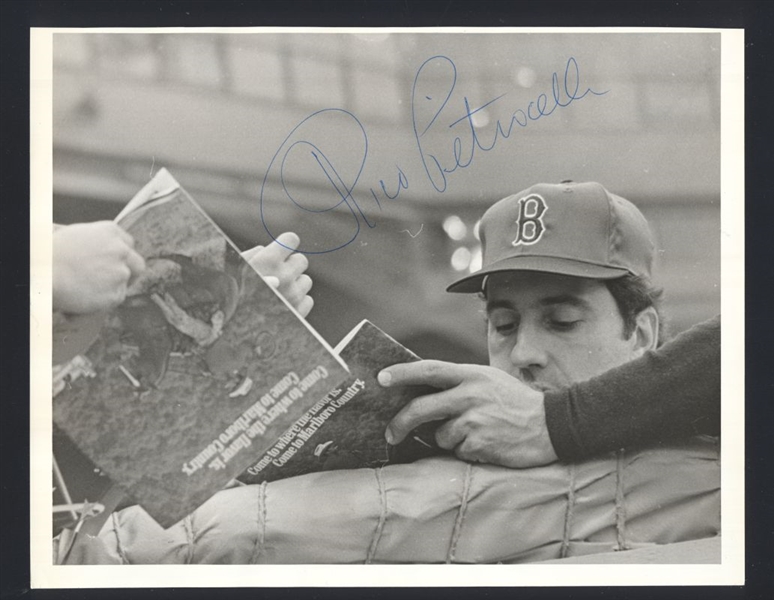 RICO PETROCELLI 1960s Boston Red Sox SIGNED Photo 
