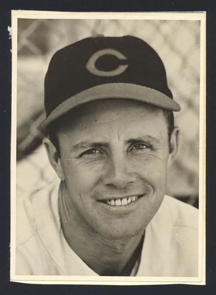 1943 Cincinnati Reds LONNY FREY Original News Photo