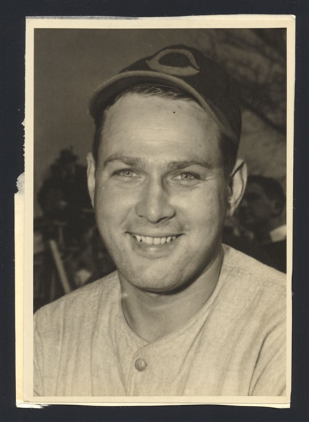 1943 Cincinnati Reds STEVE MESNER Original News Photo