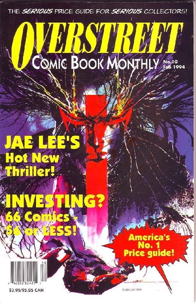 Overstreet's Comic Book Monthly #10 VF 1994 Overstreet Comic Book