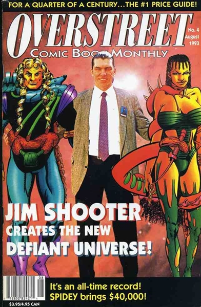 Overstreet's Comic Book Monthly #4 VF 1993 Overstreet Comic Book