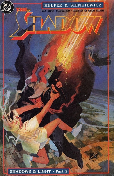 The Shadow (1987) #2 F/VF 1987 DC Bill Sienkiewicz Comic Book