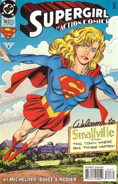 Action Comics #706 VF/NM 1995 DC Supergirl Comic Book