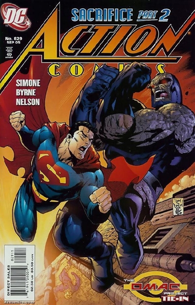 Action Comics #829 VF/NM 2005 DC Sacrifice p2 vs Darkseid Comic Book