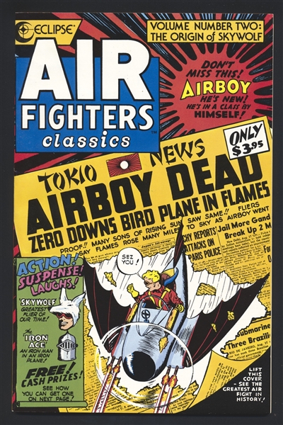 Air Fighters Classics #2 VF/NM 1988 Eclipse Comic Book