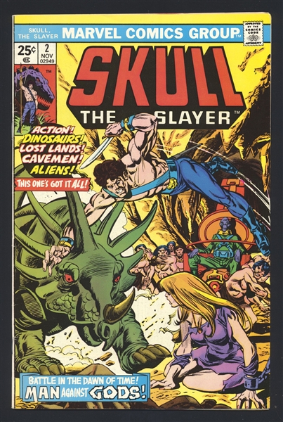 Skull the Slayer #2 VF 1975 Marvel Gods & Super-Gods Comic Book