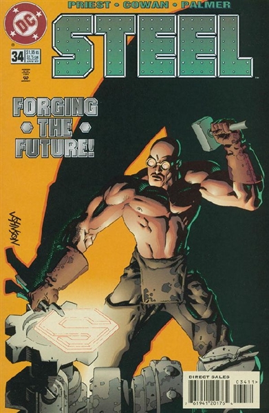Steel #34 VF 1997 DC Comic Book