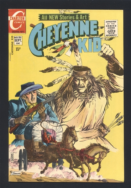 Cheyenne Kid #86 VF 1971 Charlton Comic Book