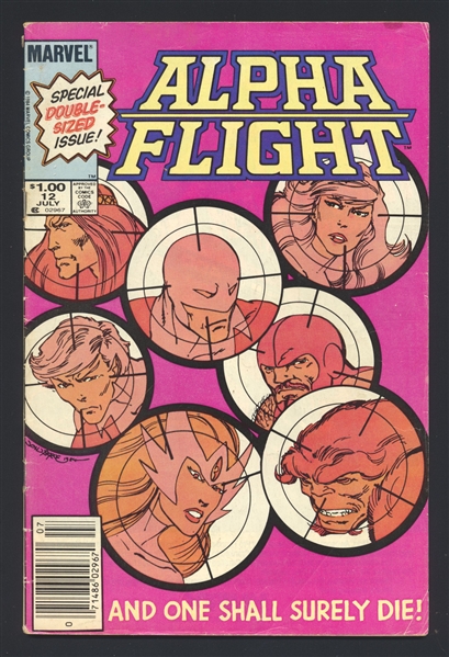 Alpha Flight #12 VG 1984 Marvel Comic Book