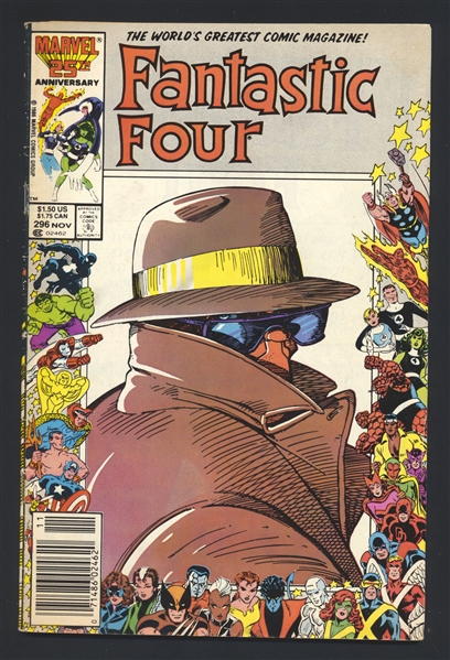 Fantastic Four (V1) #296 FN 1986 Marvel Comic Book