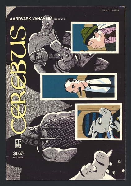 Cerebus the Aardvark #46 VG 1983 Aardvark-Vanaheim Sideways Issue Comic Book