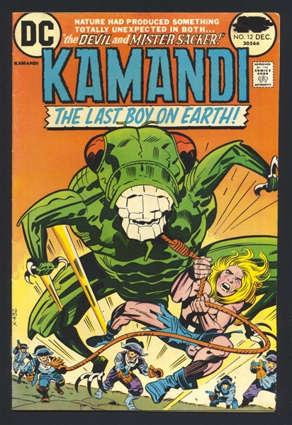 Kamandi, the Last Boy on Earth #12 VG 1973 DC Jack Kirby Comic Book