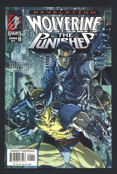 Wolverine/Punisher Revelation #1 NM 1999 Marvel Pat Lee Comic Book