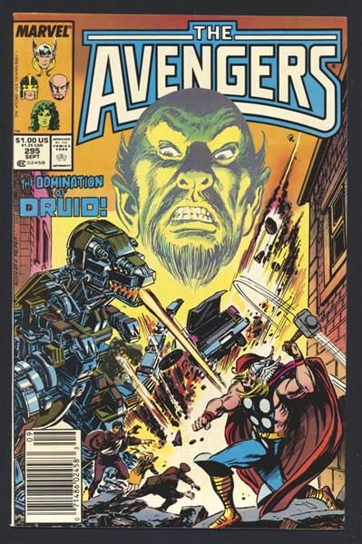 Avengers #295 VF/NM 1988 Marvel NEWSSTAND Comic Book