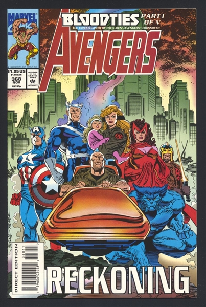 Avengers #368 NM 1993 Marvel Bloodties p1 Comic Book