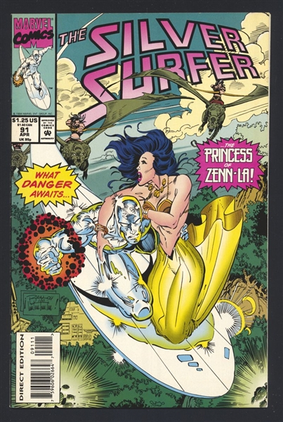 The Silver Surfer (1987) #91 VF 1994 Marvel 1st Norrin Konn Comic Book