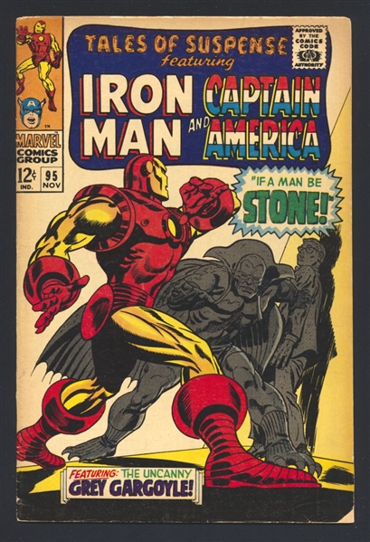 Tales of Suspense #95 FN 1967 Marvel 1st Gunner Gates Comic Book