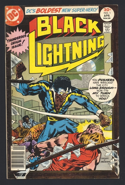 Black Lightning (V1) #1 FN 1977 DC 1st App & Origin Comic Book