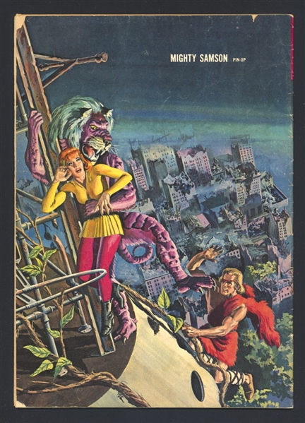 Mighty Samson #5 VG 1966 Gold Key Frank Thorne Art Comic Book