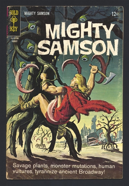 Mighty Samson #11 GVG 1967 Gold Key Comic Book