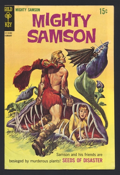 Mighty Samson #17 FN 1969 Gold Key Comic Book