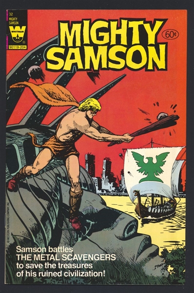Mighty Samson #32 FN 1982 Gold Key Frank Thorne Art Comic Book