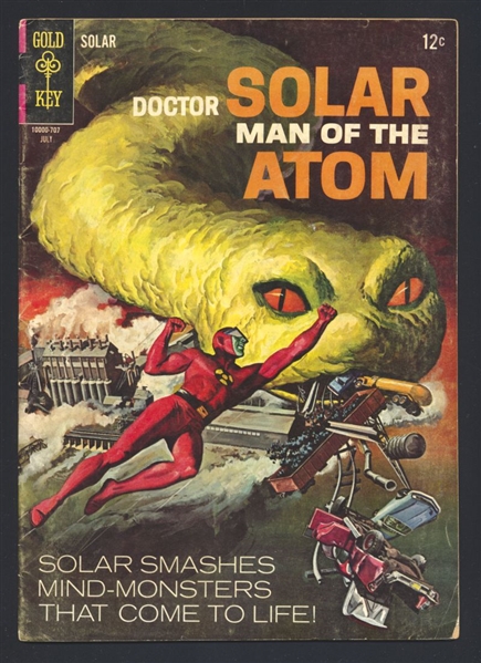 Doctor Solar, Man of the Atom #20 VGF 1967 Gold Key Comic Book