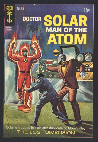 Doctor Solar, Man of the Atom #25 GVG 1968 Gold Key Comic Book