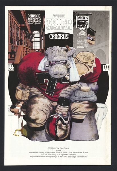 Cerebus the Aardvark #225 VF 1997 Aardvark-Vanaheim Comic Book