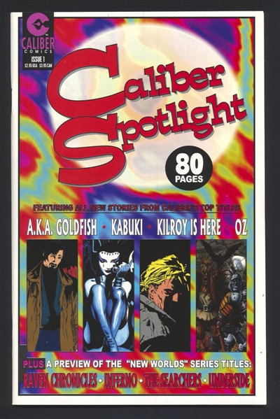 Caliber Spotlight #1 NM 1995 Caliber Kabuki Kilroy Oz Comic Book