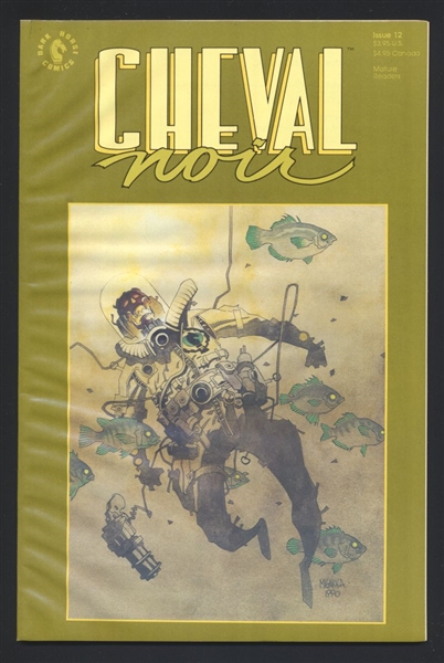 Cheval Noir #12 VG 1990 Dark Horse Mike Mignola Brian Bolland Comic Book
