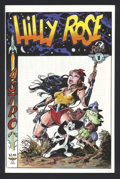 Hilly Rose #1 NM 1995 Astro Comics B.C. Boyer Comic Book