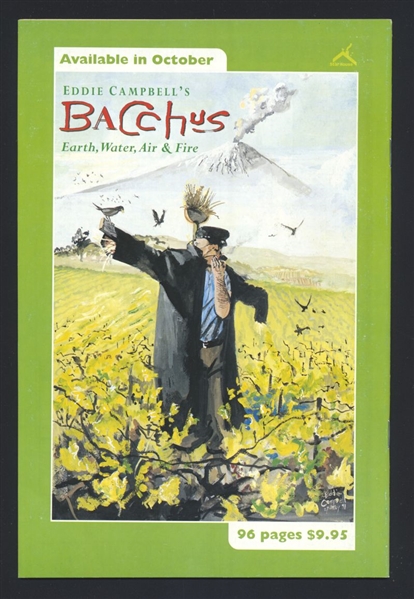 Eddie Campbell's Bacchus #36 VF 1998 Eddie Campbell Comic Book